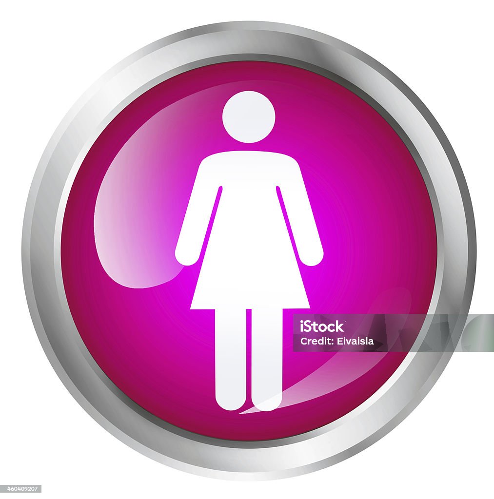 Female symbol - Lizenzfrei Bathroom Stock-Foto