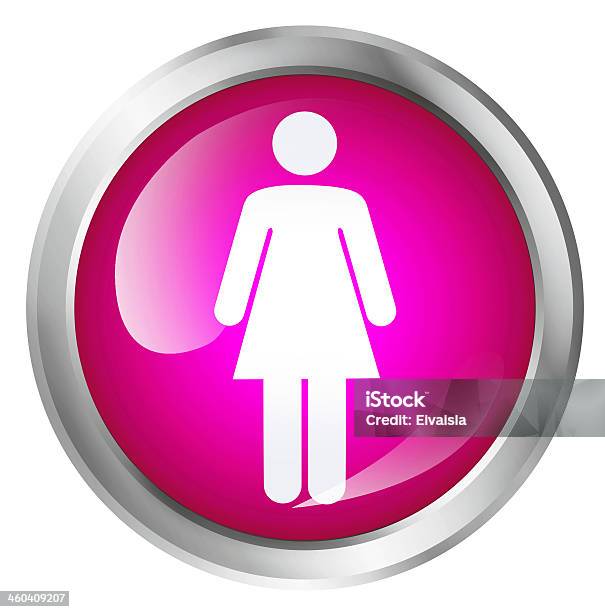 Female Symbol Stockfoto und mehr Bilder von Bathroom - Bathroom, Dreidimensional, Icon