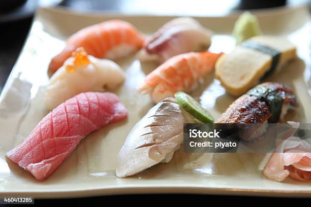 Mix Di Sushi - Fotografie stock e altre immagini di Anguilla - Pesce - Anguilla - Pesce, Asia, Carne