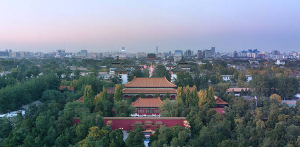 istock the forbidden city at dusk in beijing,China 460417663