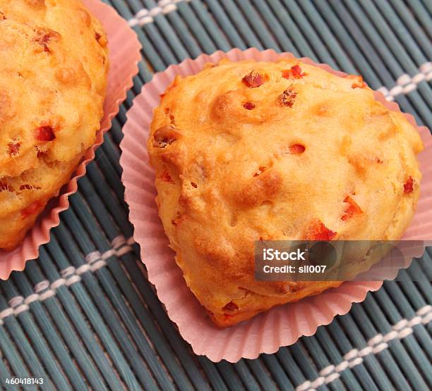 Cakes With Bacon And Cheese Stock Photo - Download Image Now - Appetizer, Bacon, Buffet