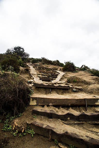 Path to the top stock photo