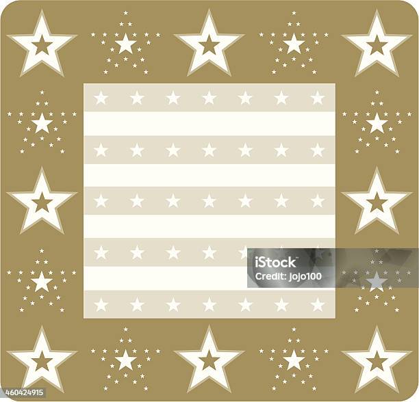 New Year Celebration Stelle Stripe Frame - Immagini vettoriali stock e altre immagini di A forma di stella - A forma di stella, Cerimonia, Copy Space