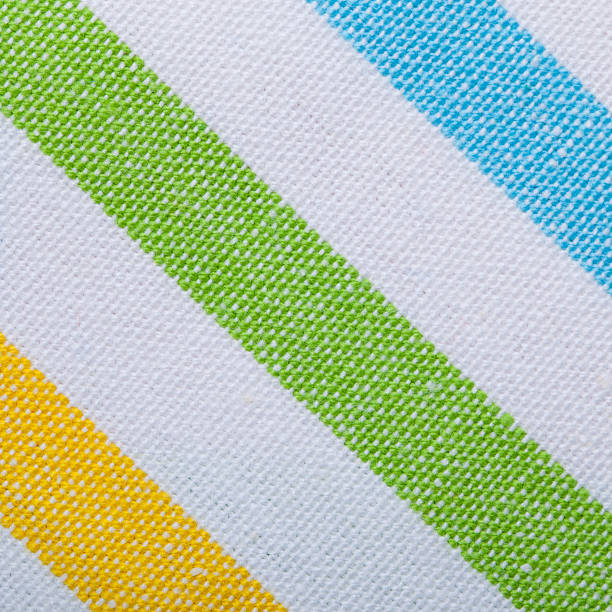istock Closeup of colorful striped textile as background or texture 460432569