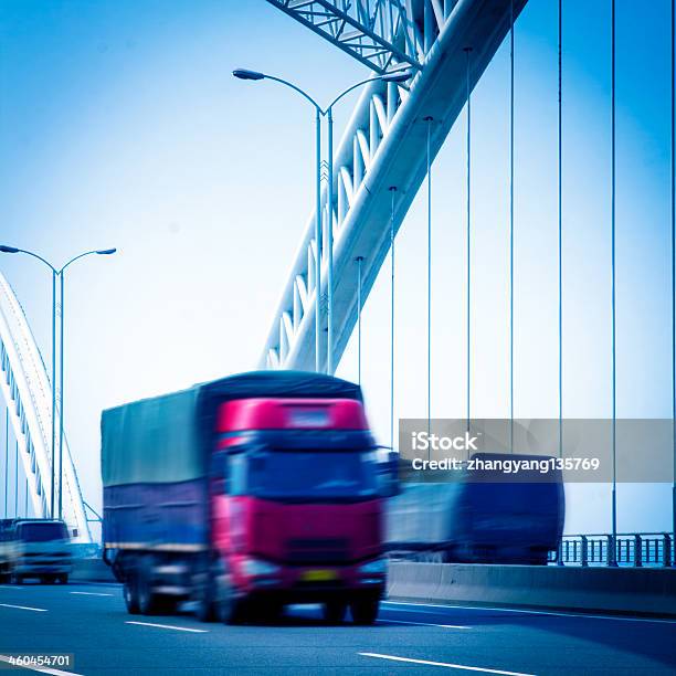 Bridge Stock Photo - Download Image Now - Blue, Business, Car