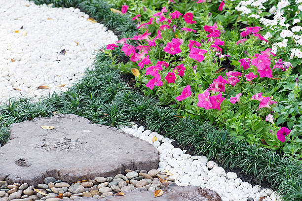 istock Parks Colourful Flowerbeds 460456089