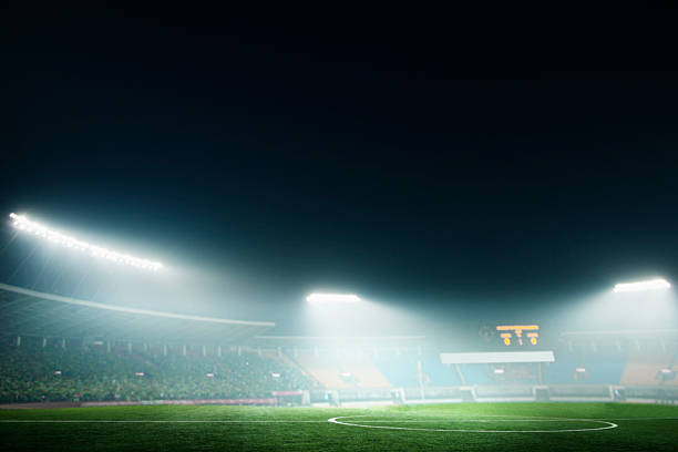 istock A soccer stadium lit up at night 460456329