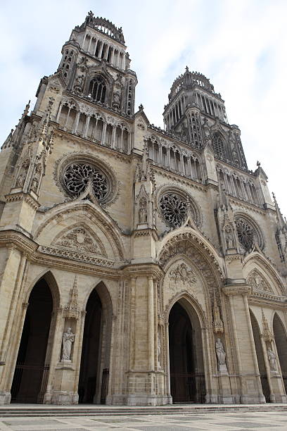 istock Orleans cathedral, France 460456677