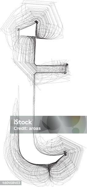 손으로 그리기 서체가 알파벳 티모바일 벡터 일러스트레이션 거친에 대한 스톡 벡터 아트 및 기타 이미지 - 거친, 교육, 그래피티