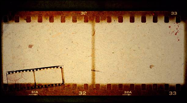 istock Vintage film strip frame 460472041