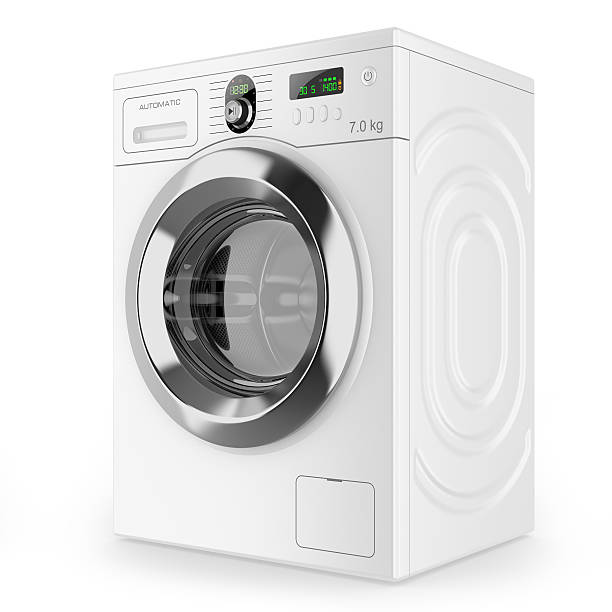 moderna de la máquina de lavado automático - electrical equipment technology electronics household item fotografías e imágenes de stock