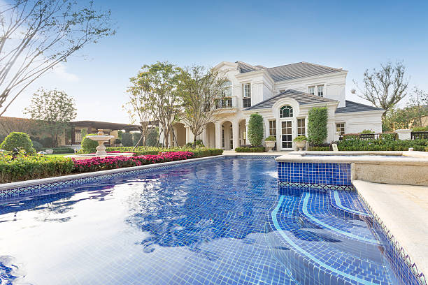 istock exterior of villa 460494139
