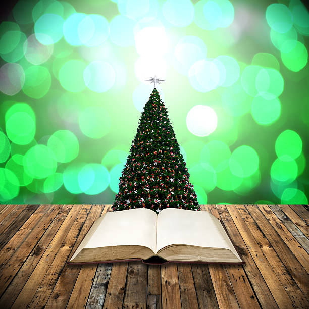 istock Read bible in christmas day 460494669