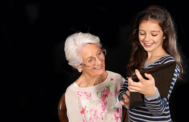 istock Grandmother and grandchild 460495953