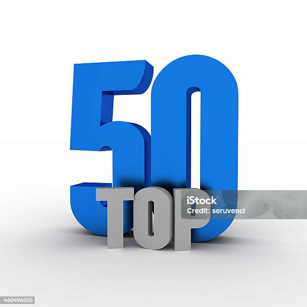 Top 50 Stockfoto und mehr Bilder von Dreidimensional - Dreidimensional, Zahl 50, Auszeichnung