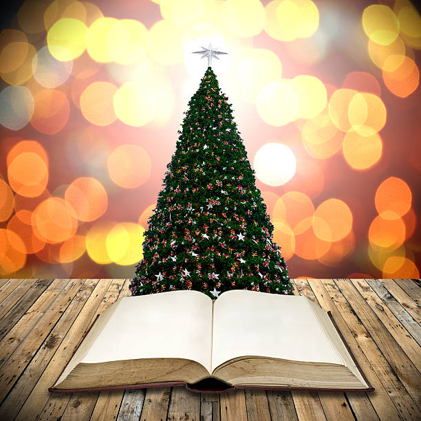 istock Read bible in christmas day 460497331