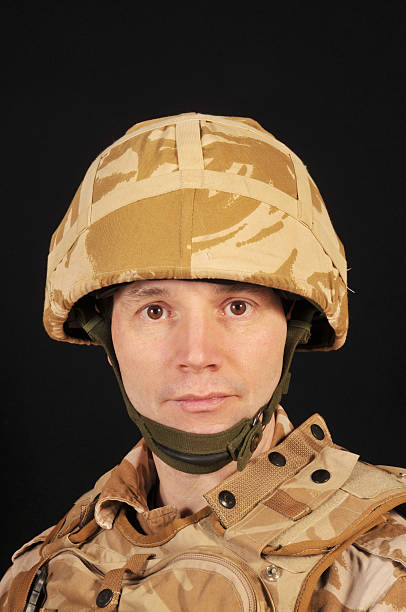 istock Face of a Soldier 460501273