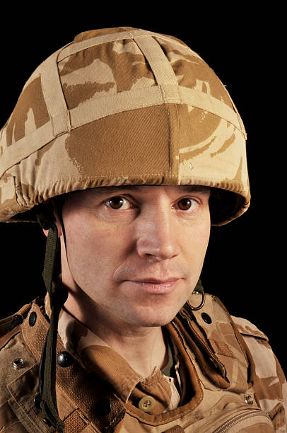 istock Face of a Soldier 460501291