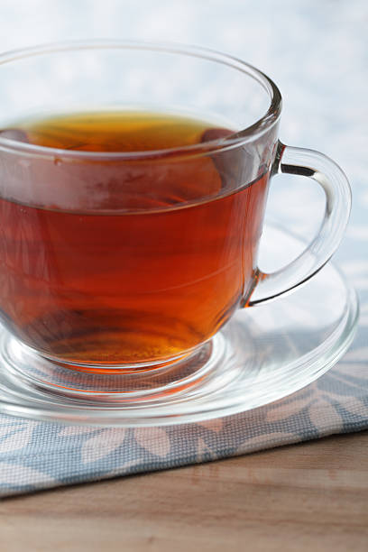 istock Cup of black tea on a table 460501793