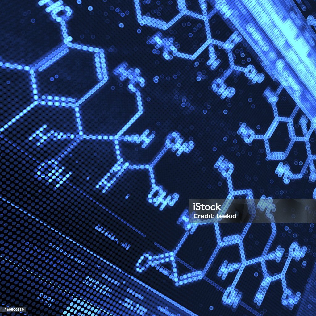 Chimie du Concept - Photo de ADN libre de droits