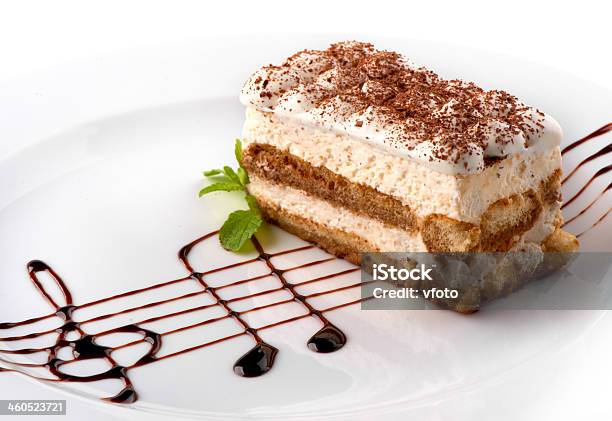 Tiramisu Cake Stock Photo - Download Image Now - Elegance, Tiramisu, Appetizer