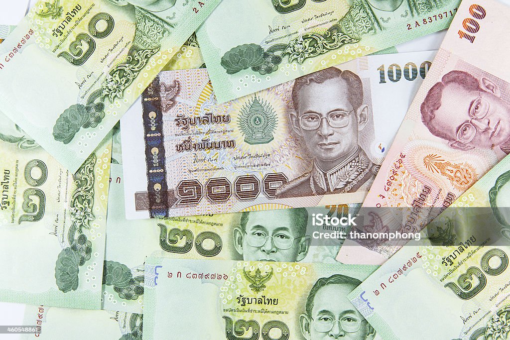 Thai Baht beachten - Lizenzfrei Asien Stock-Foto