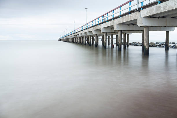 istock Sea, pier and rocks 460549097