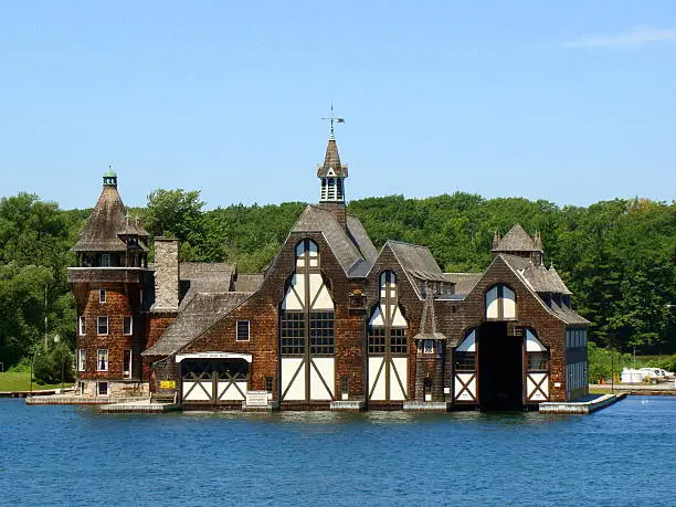 Photo of The Boldt Castle Yacht House on Wellesley Island