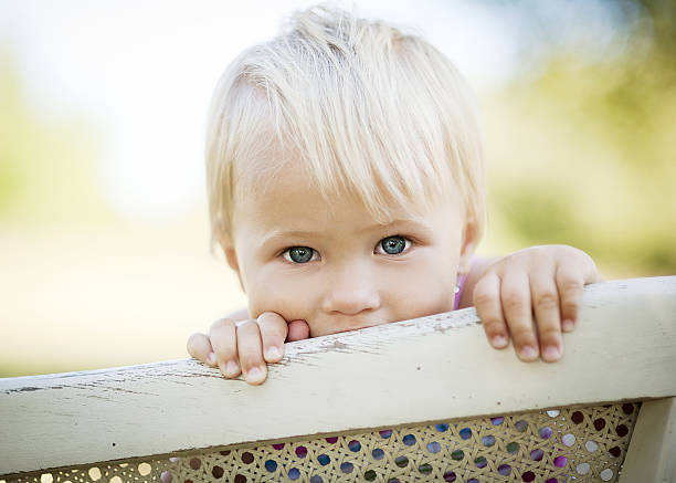 istock Happy little girl 460550683