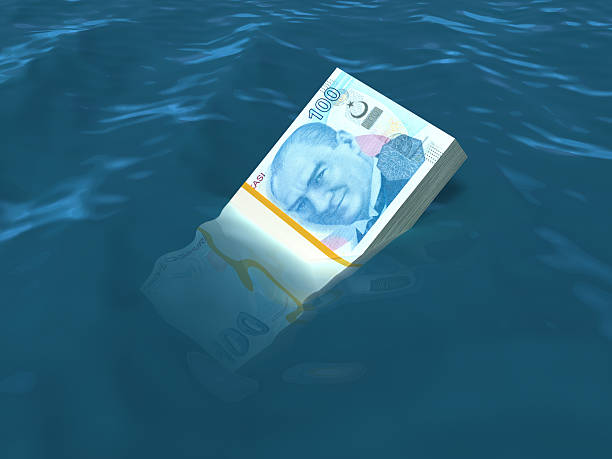 istock Money sinking in water 460551597