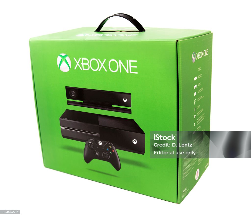 hensynsløs Let at læse Bule Xbox One Box Stock Photo - Download Image Now - Big Tech, Black Color, Box  - Container - iStock