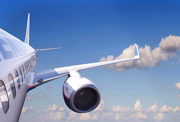 istock passenger airplane in the air 460554777