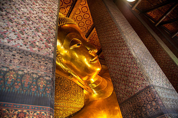 istock Reclining buddha within the Wat Pho in Bangkok Thailand 460570903