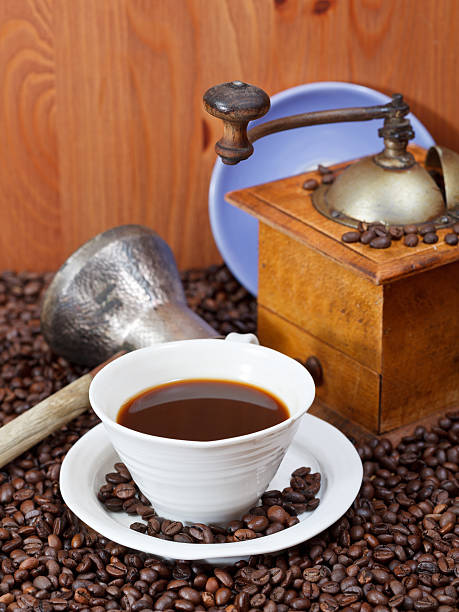 istock cup of coffee and roasted beans 460574855