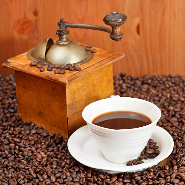 istock cup of coffee and roasted beans 460583483