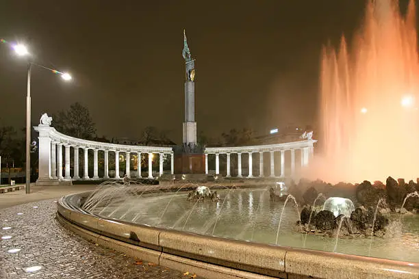 Photo of Red Army in Vienna, Austria