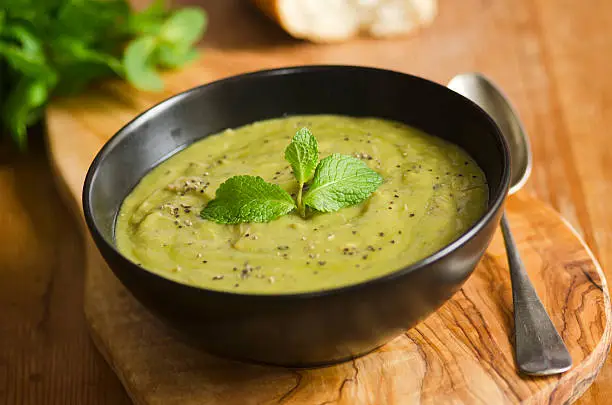 Photo of Green pea soup