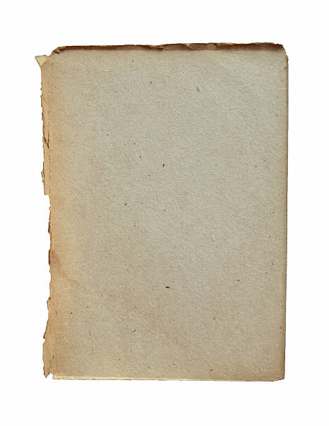istock Old paper isolated on white background 460596639