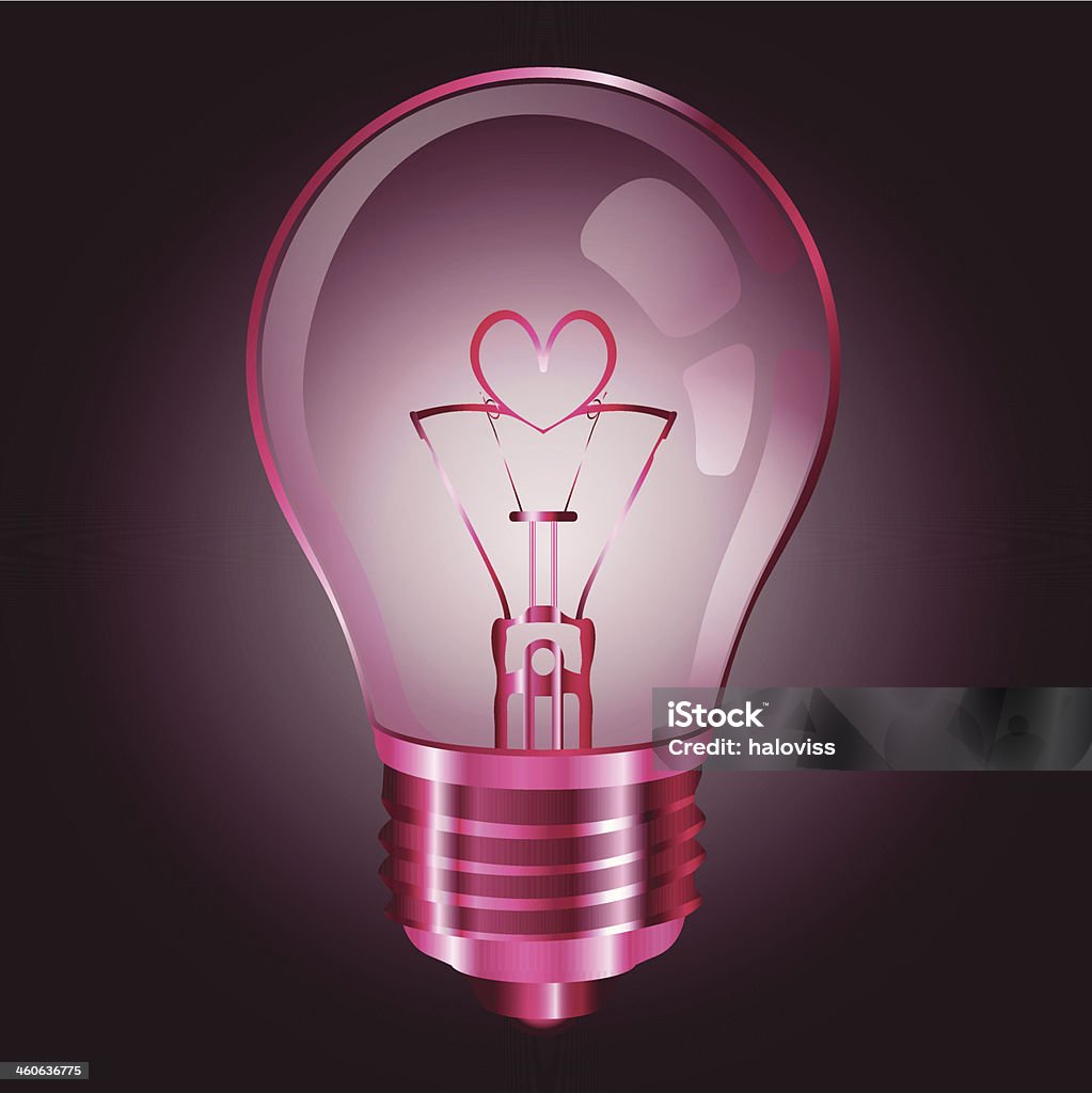 Bulb Vector Pink Pink Bulb Stock Illustration - Download Image Now - Applying, Electric ...
