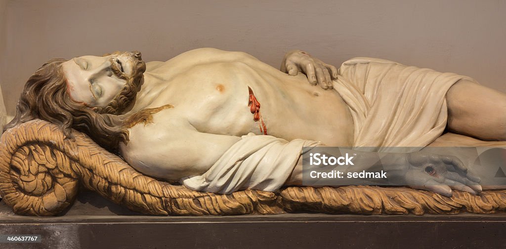 Mechele-황후상 of 예수스 있는 무명용사의 - 로열티 프리 무덤-매장지 스톡 사진