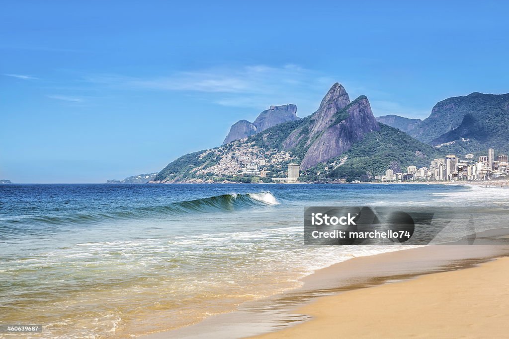 Ipanema beach Ipanema beach in the morning, Rio de Janeiro 2014 Stock Photo