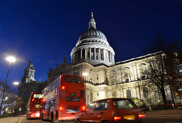istock St PaulsCathedral London. At night. 460640169