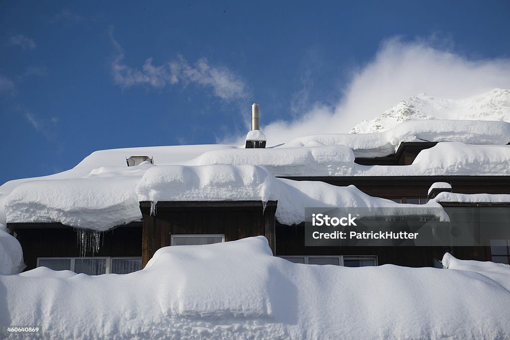 Überdachte house - Lizenzfrei Balkon Stock-Foto