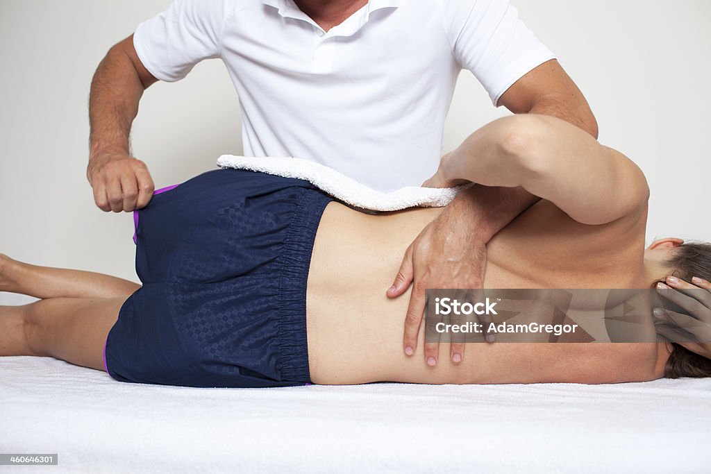 physiotherapy Chiropractor exercising physiotherapy Adult Stock Photo