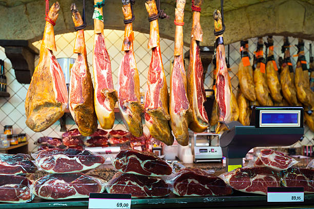 istock Meat at spanish market 460652605