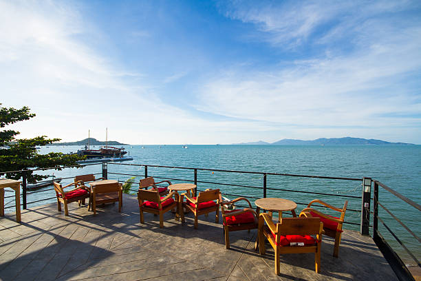 istock Table with a wonderful veiw 460663829