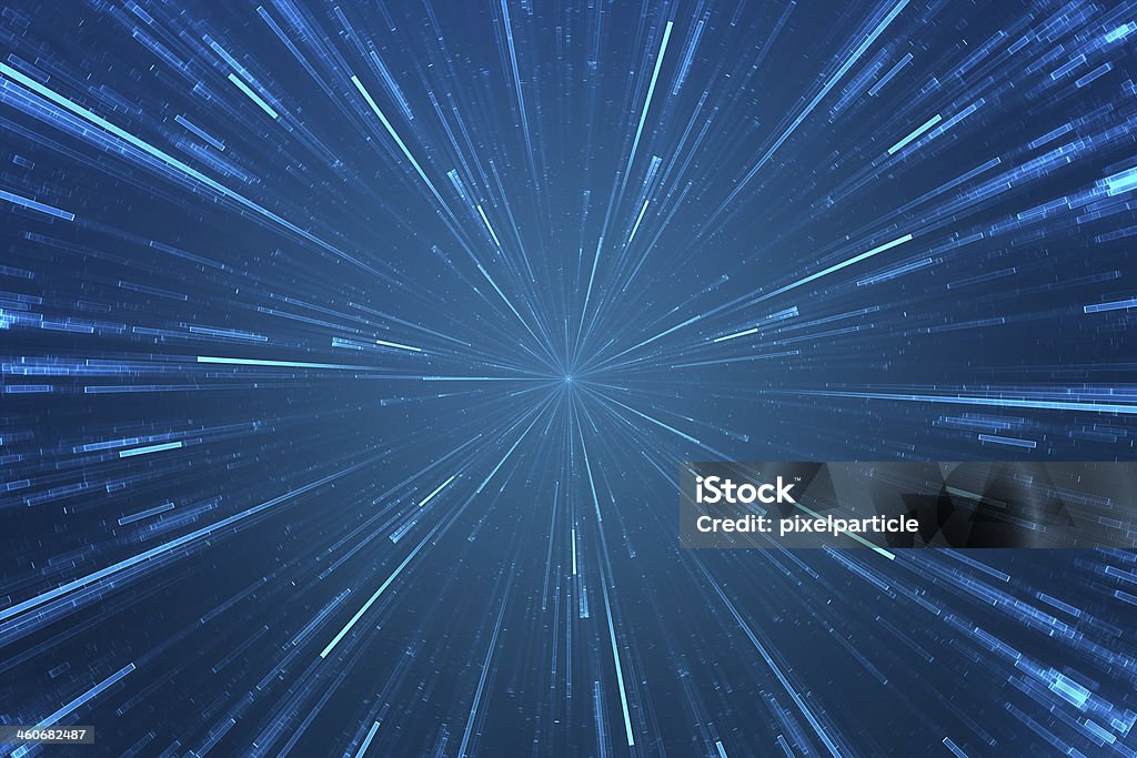 Abstract science fiction futuristic background 3D abstract science fiction futuristic background - Space travel - Teleport Machinery Stock Photo