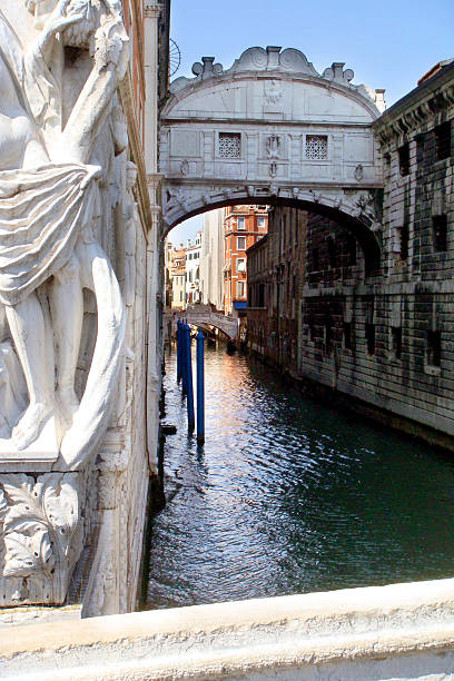 venezia - bridge of sighs - fotografias e filmes do acervo