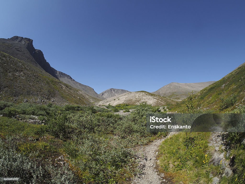 road in the mountains Arctic Stock Photo