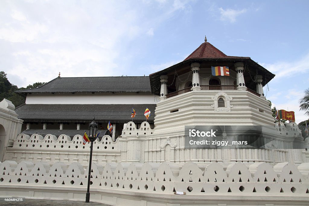 Temple of the Tooth in Kandy, Sri Lanka Asia Stock Photo